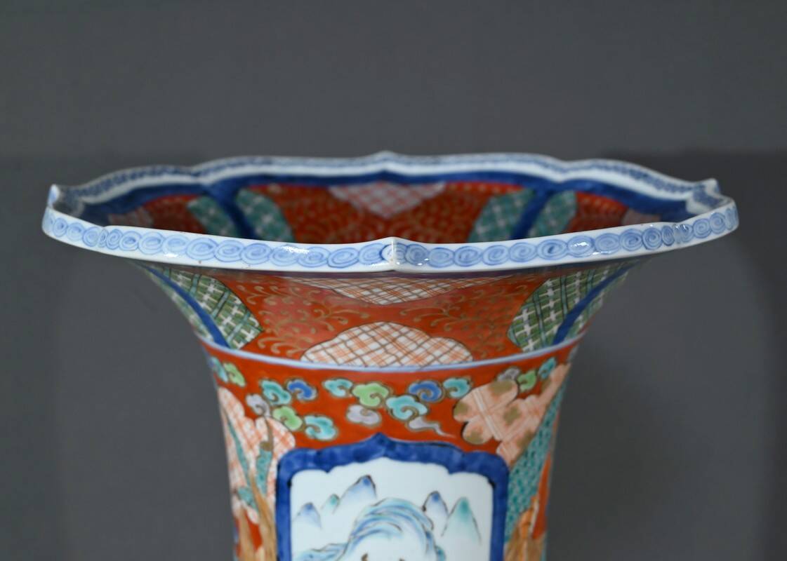 Important Arita Vase, Meiji era, Japan – Late 19th century