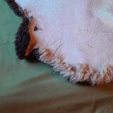Shiny sheepskin