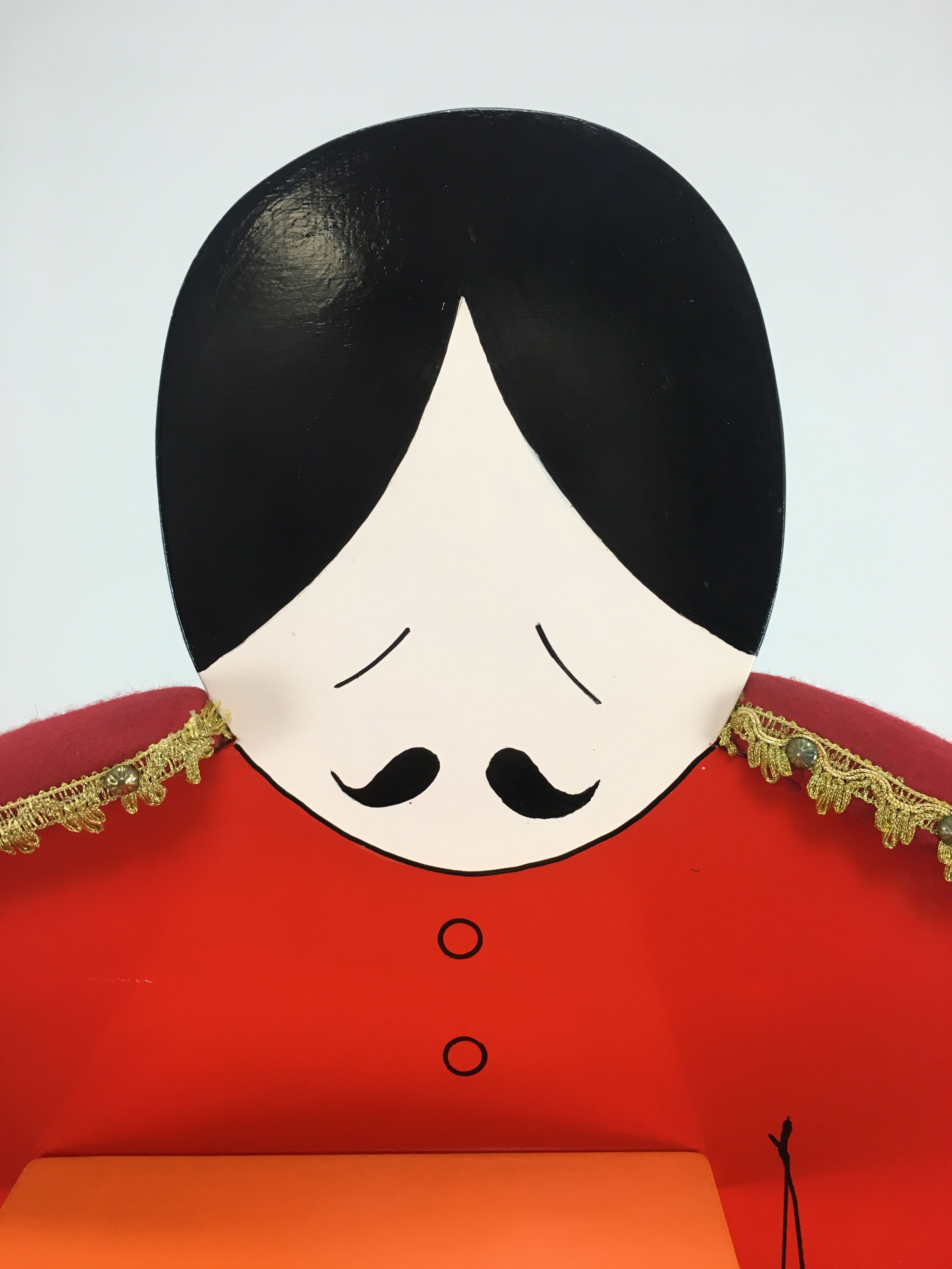 Night valet "Butler" with extravagant style, 60s