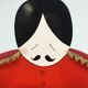 Night valet "Butler" with extravagant style, 60s