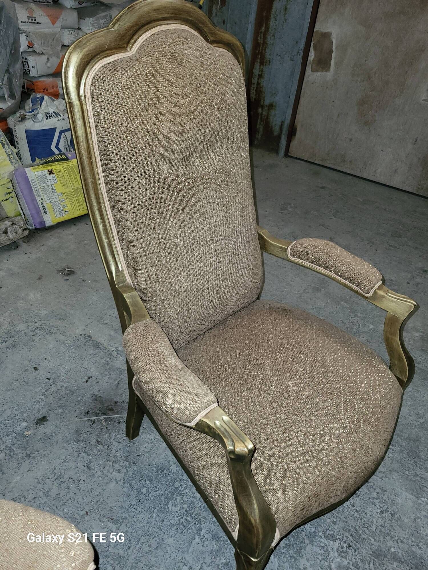 Paire de fauteuils voltaire