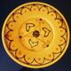 Ceramic dish, glazed terracotta signed Biot, 60s/70s