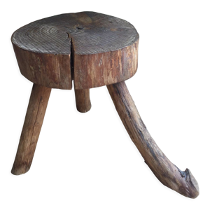 Pin's Table d'appoint - rustique