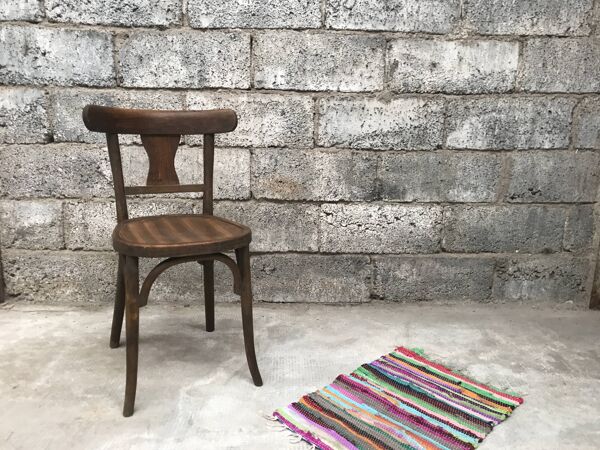 Chaise bistrot Baumann de 1920