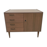 Vintage chest of drawers on tapered legs