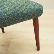 Teak footrest, Danish design, 1970s, production: Denmark