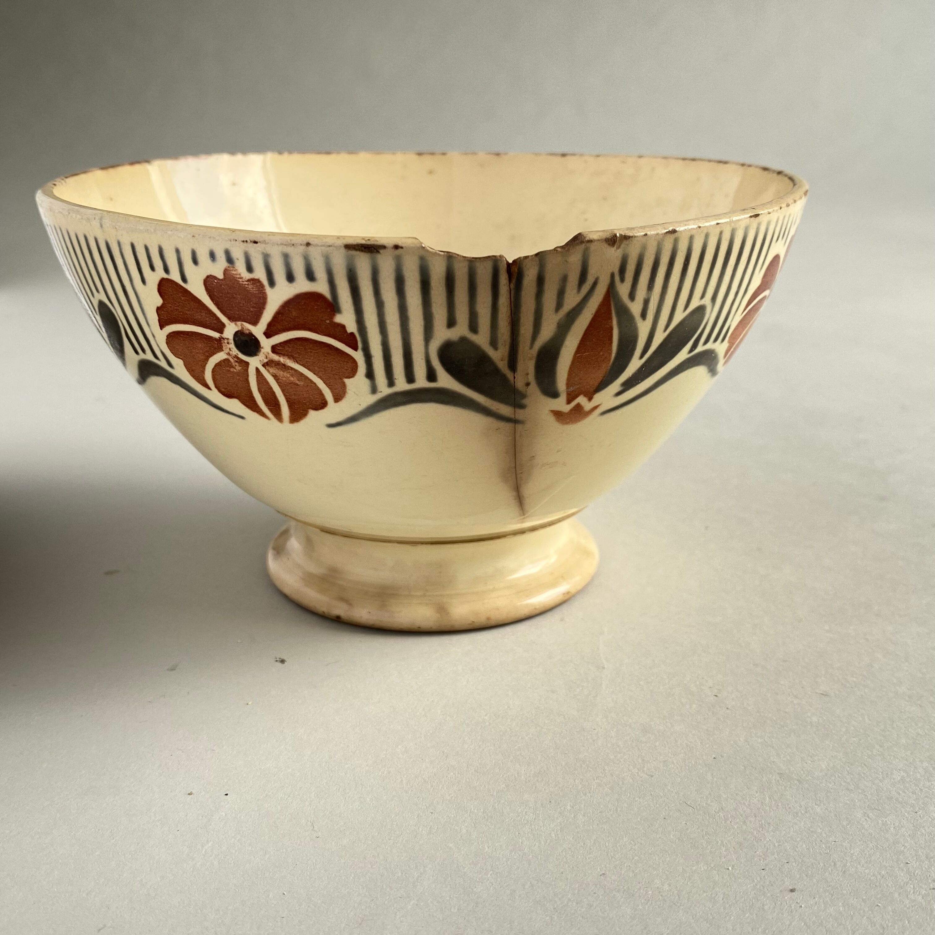 Digoin earthenware bowl