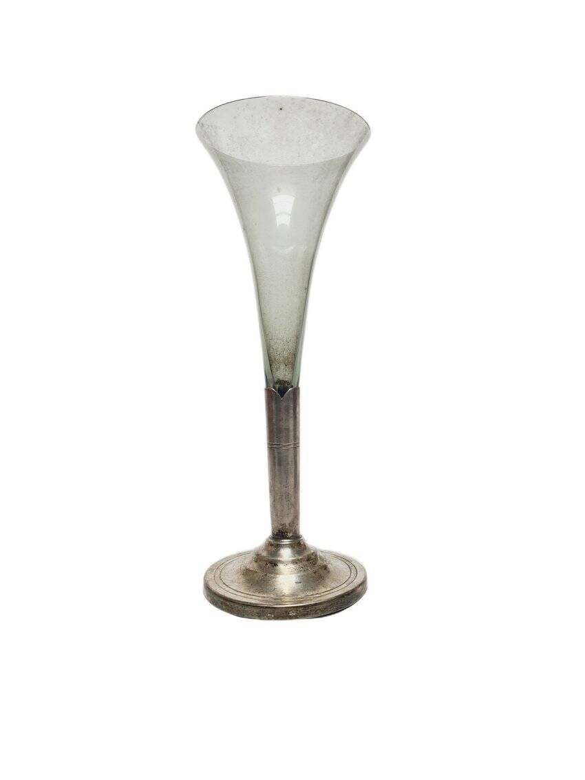 Vase cannelée Art Déco suédoise, années 1930
