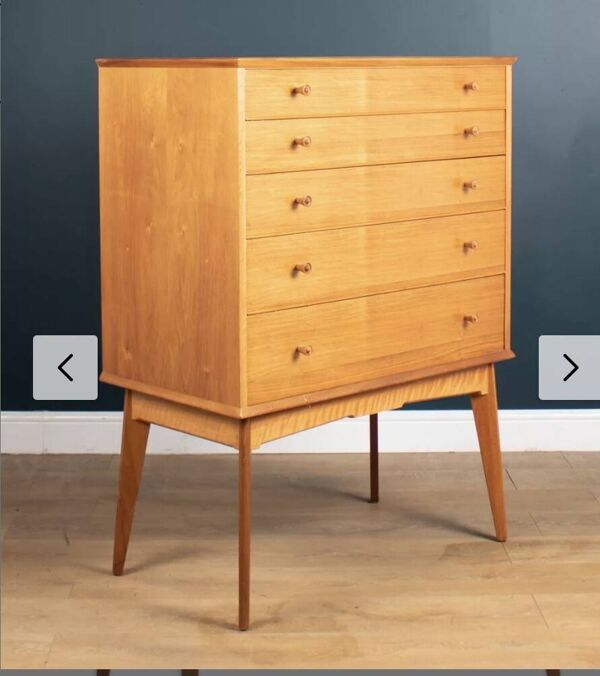 Commode d'Alfred Cox pour Heals Of London 1960