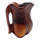 Olive wood pitcher