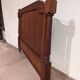 Antique headboard in solid pitch pine