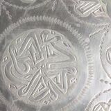 Moroccan brass tray
