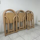6x vintage foldable chair Gigi Sabadin model Arca