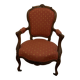 Antique Voltaire armchair