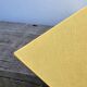 Yellow fabric pendant light 1990