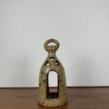 Lanterne vintage en grès pyrité dans le style de G. Baudat