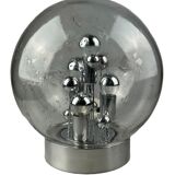 60s 70s table lamp ball lamp Doria "Big Ball" glass space age design