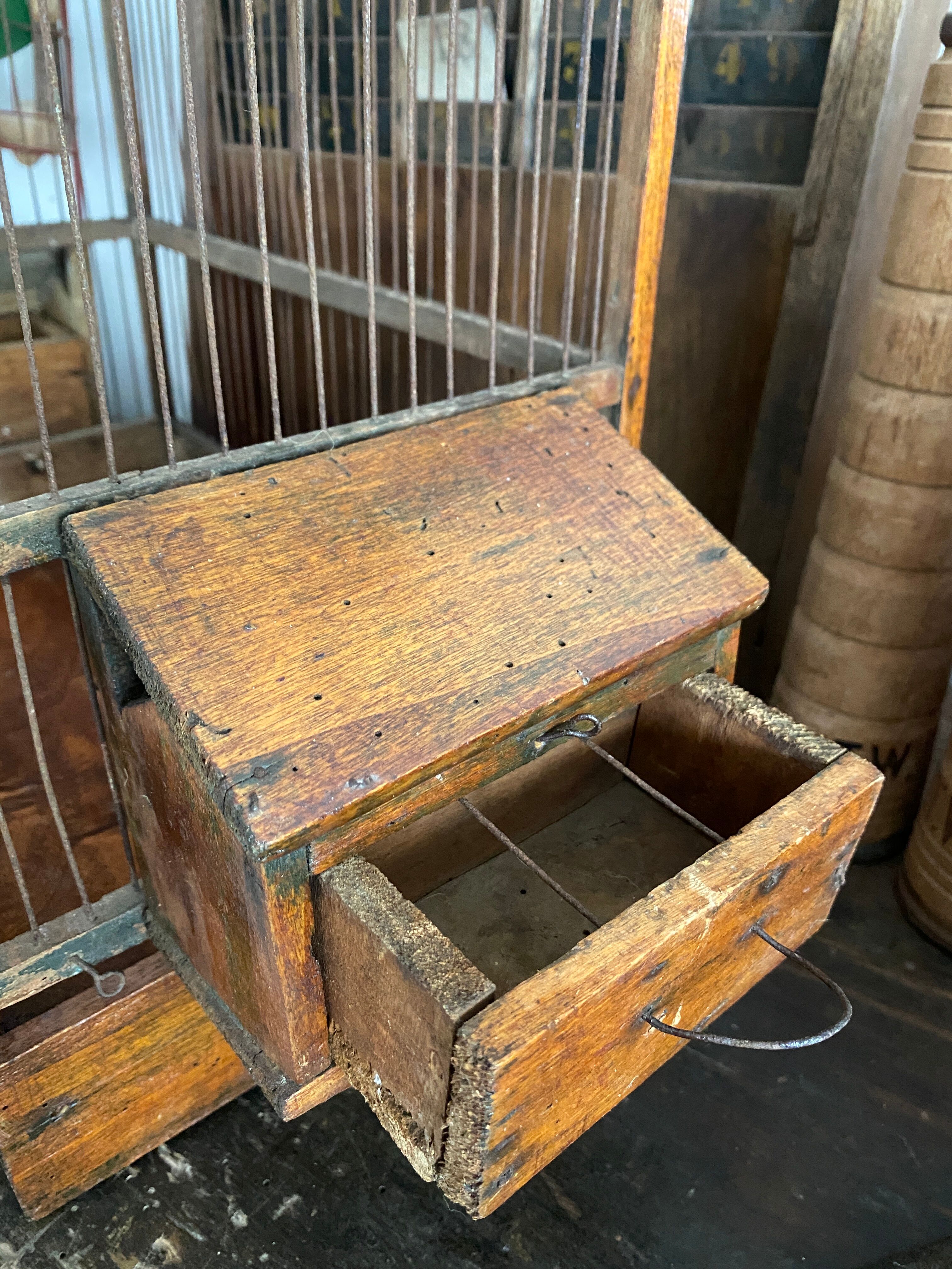 Old bird cage