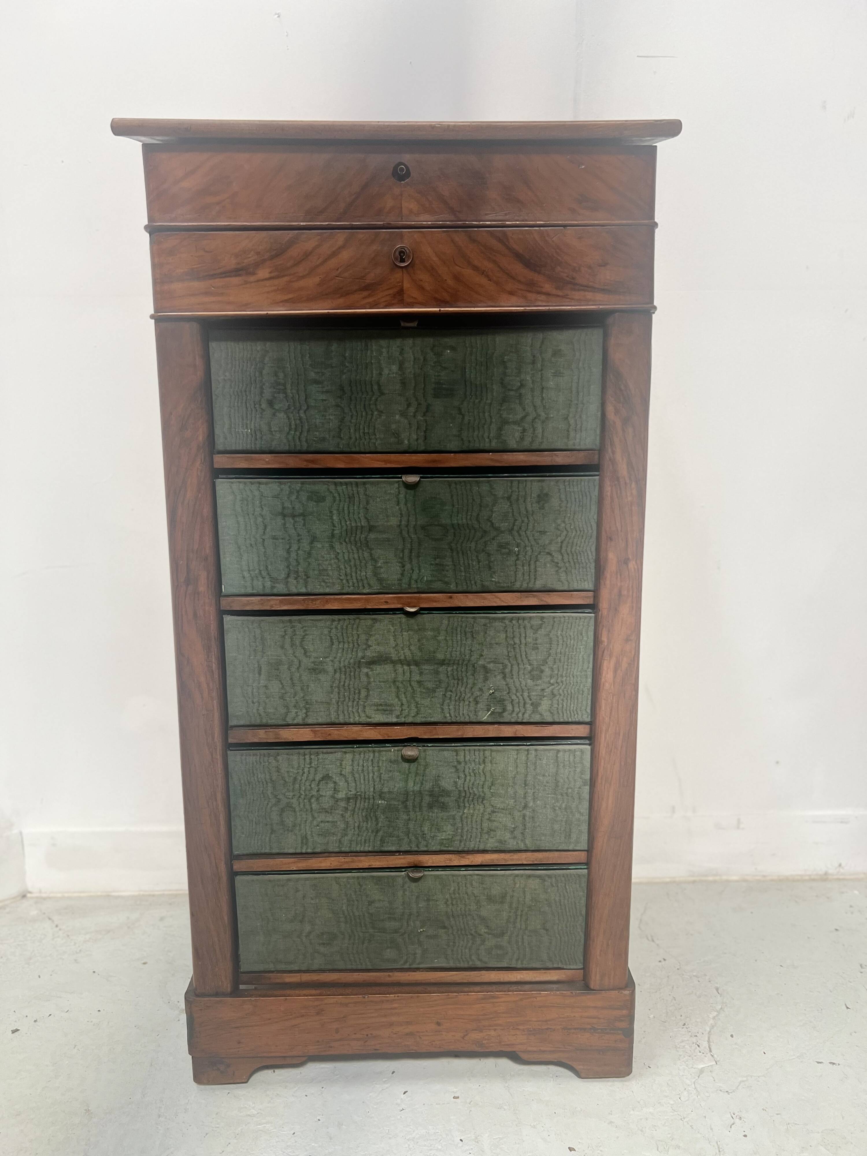 Old 19th century notary's clerk's desk