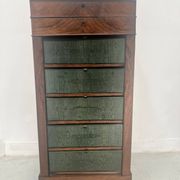 Old 19th century notary's clerk's desk