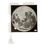 Photographic plate on the moon - 1930