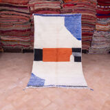 Berber carpet art deco 154x250cm