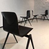 4 vintage Thur op seat chairs - Pagholz circa 1970