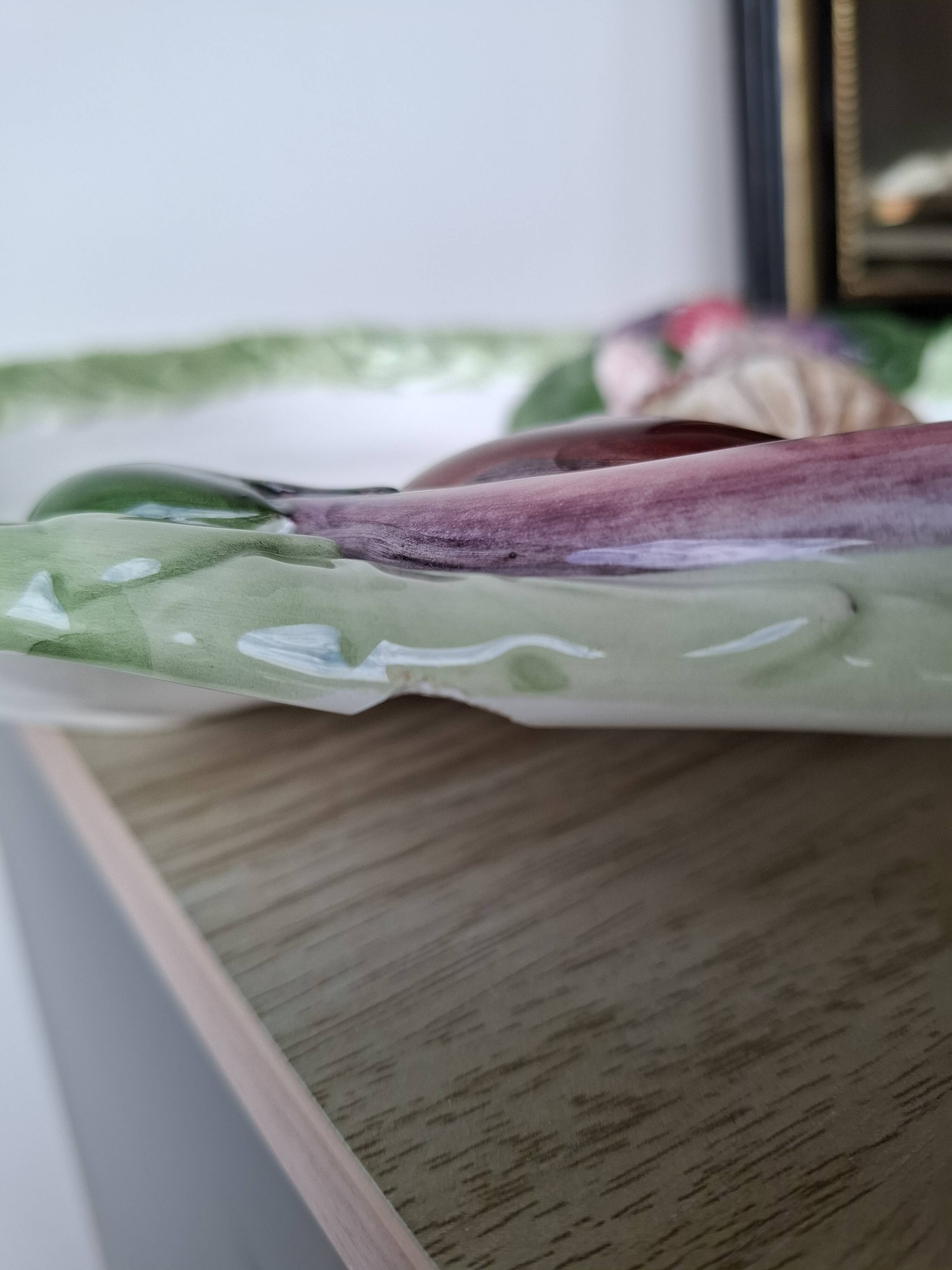 Large earthenware dish