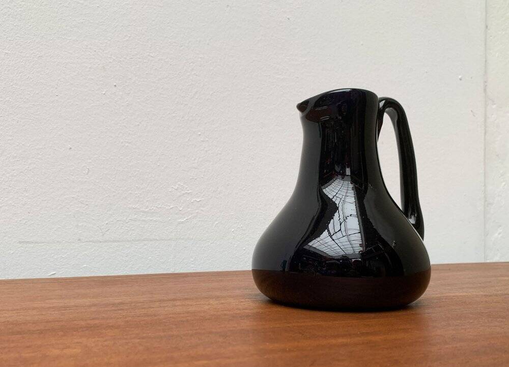 French Vintage Glass Carafe by Jean-Pierre Umbdenstock