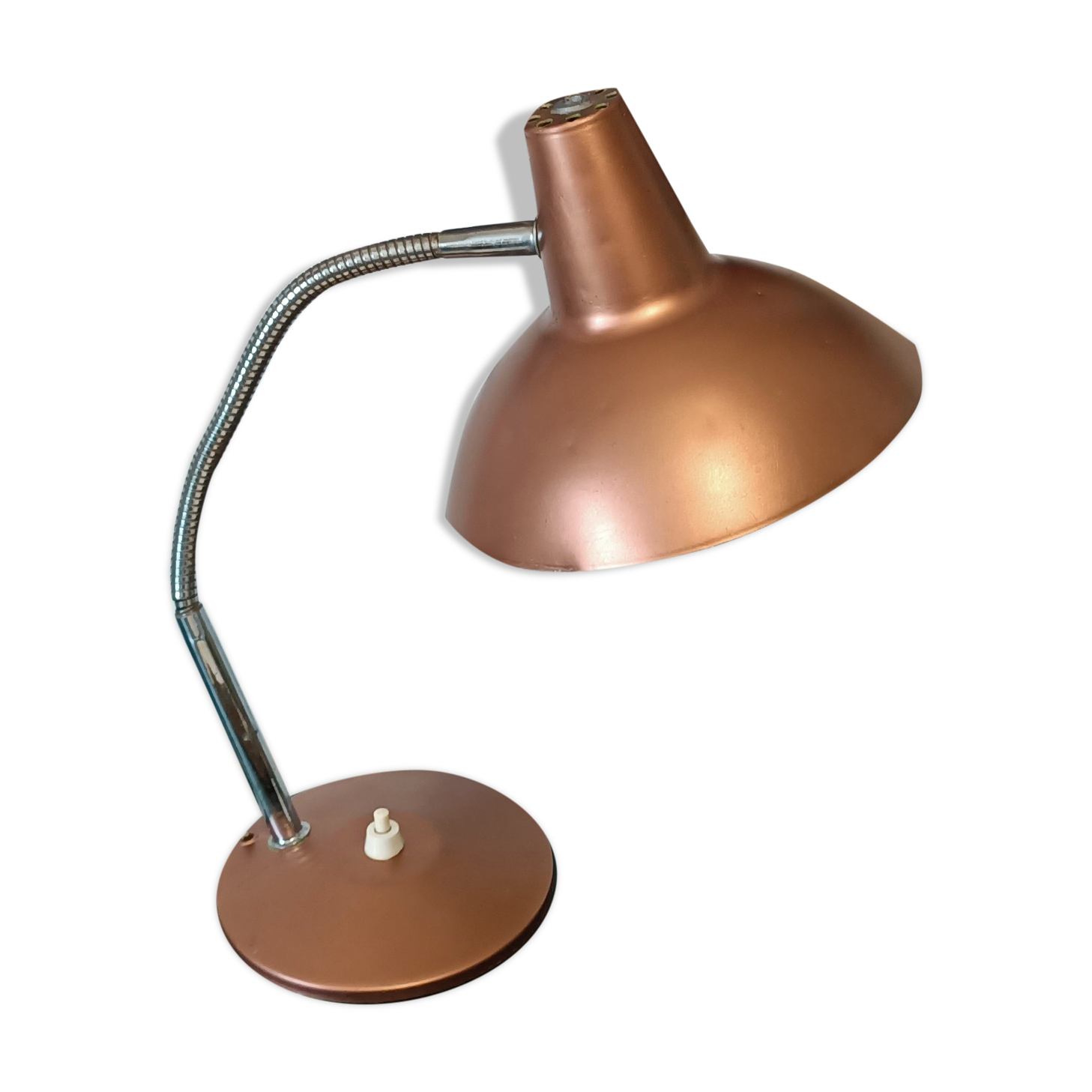 Copper pressure cooker lamp