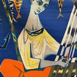 Tapestry "The Net Mender" by Robert Debiève.