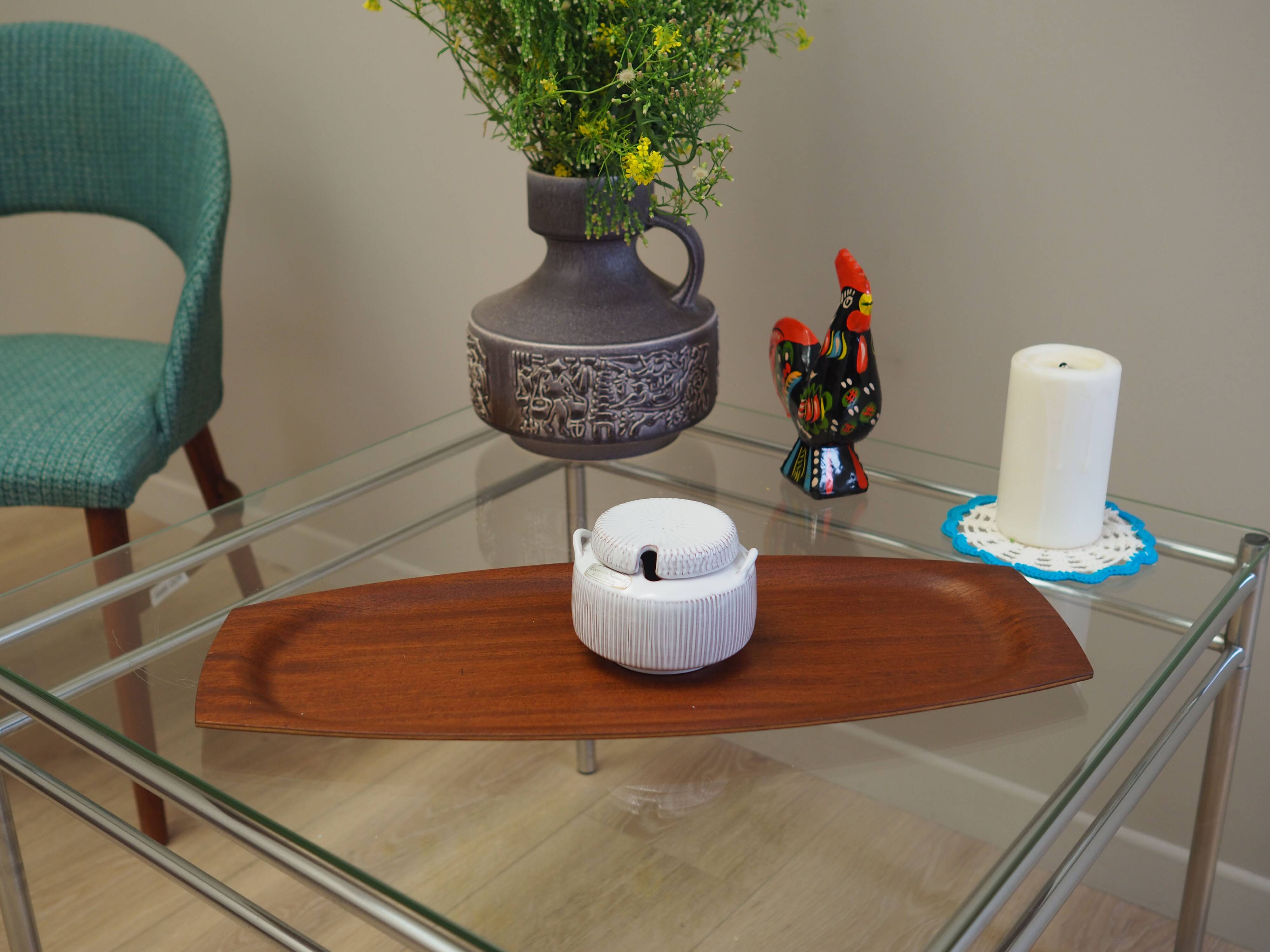 Ceramic sugar bowl, 1970s, Danish design, manufacture: Løvemose Keramik