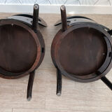 Pair of vintage Baumann chairs model "Mouette".