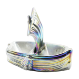 Former salt shaker porcelain boat