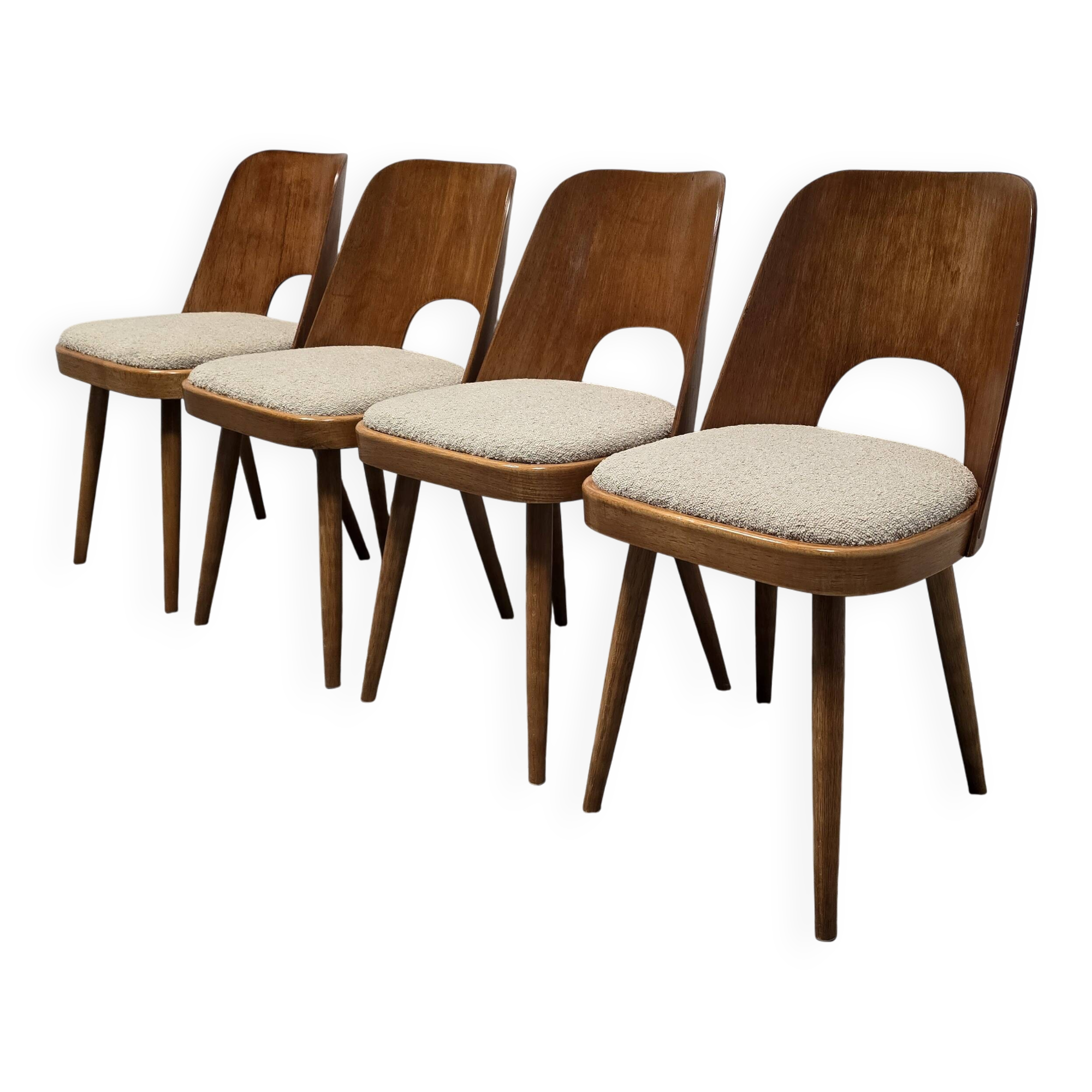 Dining Chairs from Oswald Haerdtl, 1950s, Set of 4