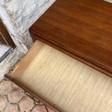 Vintage chest of drawers with tapered legs