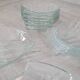 Glass scallop bowls