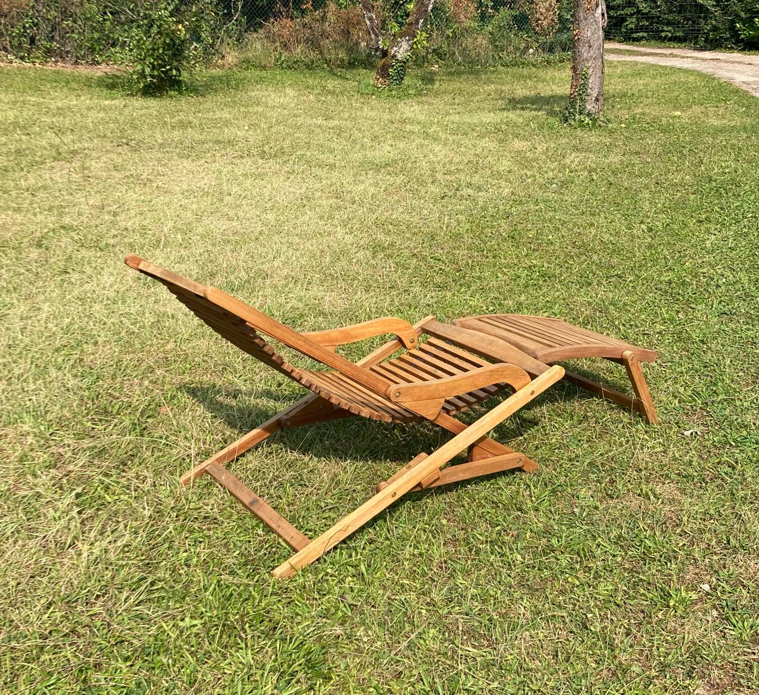 Chaises longues Bain de soleil Scandinave Vintage made in Danemark