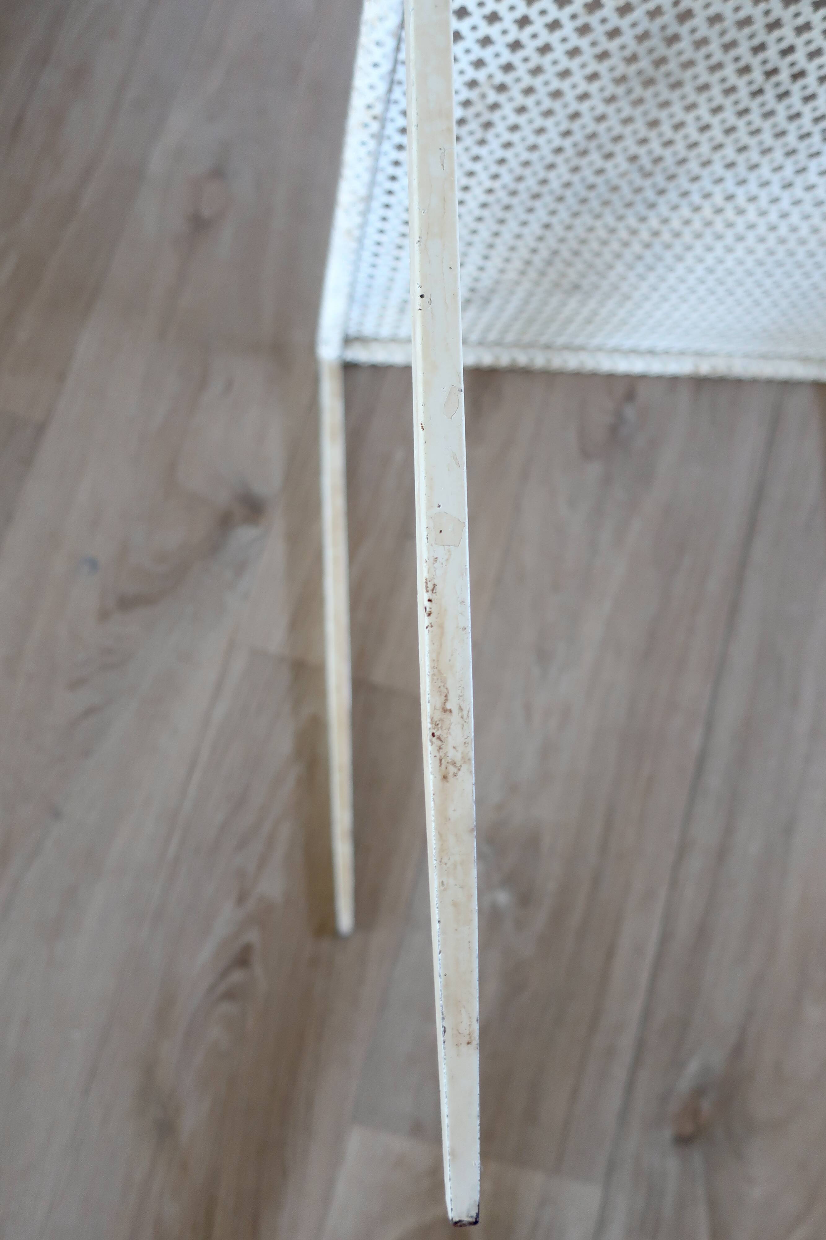 Small Mathieu Matégot Table circa 1950