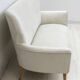 After Gio Ponti Mid-Century Modern Italian Velvet Small Sofa, 1950s