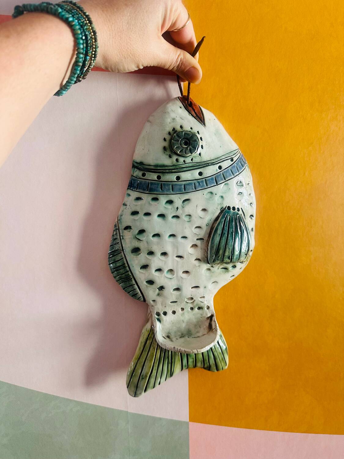 Vintage ceramic fish