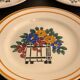 10 flat plates model Fleuri, HBCM, 1950