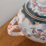 Sarreguemines porcelain - sugar bowl model minton