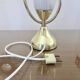 Lampe en laiton doré et verre royal lumière 1960