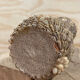 Vase coquillages vintage