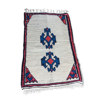 Vintage berber beni ourain carpets 130x80cm