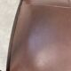 Office chair or bridge chair from the 1920s, wooden frame, backrest.