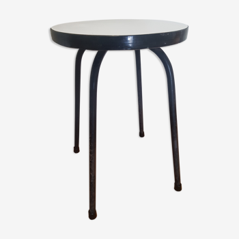 Tabouret rond en formica