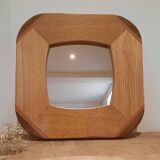 Wooden mirror