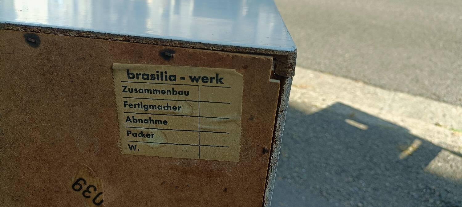 Vintage chest of drawers "Brasilia werk"